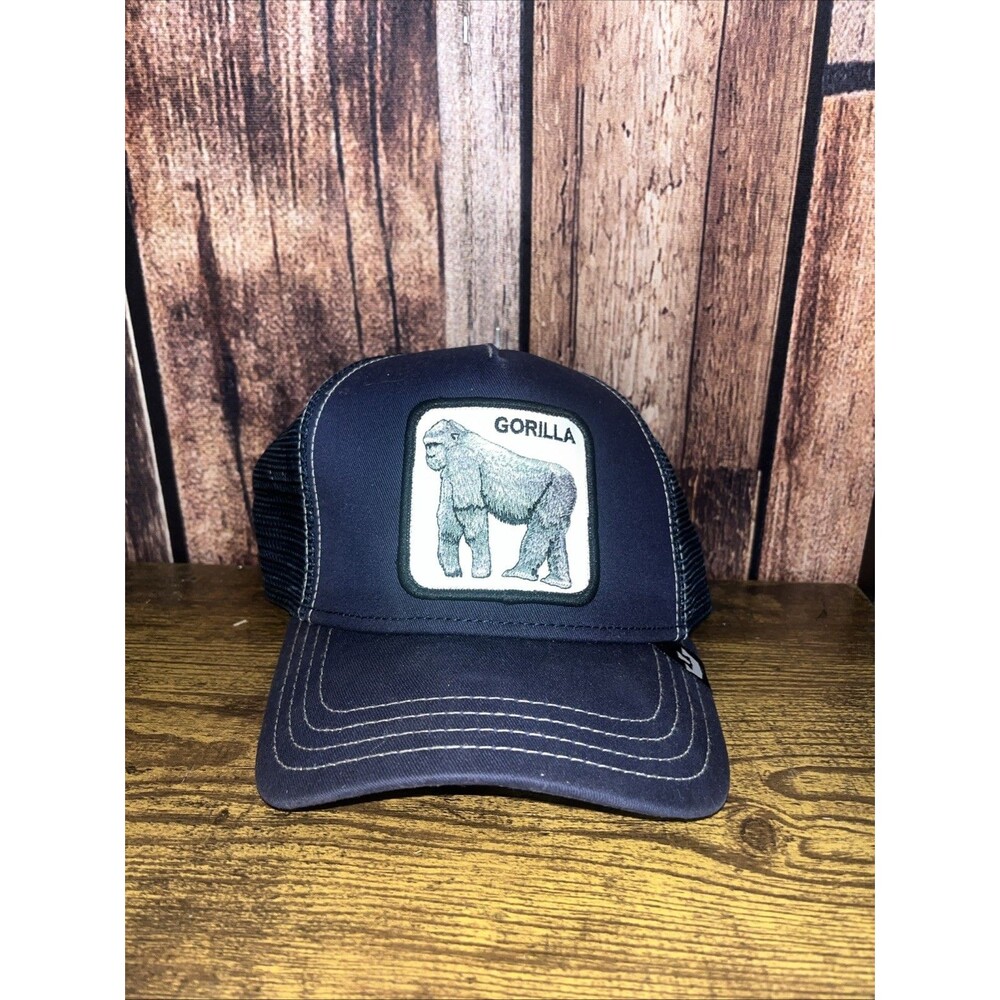 Men's Goorin Bros Gorilla Trucker Hat Dark Blue One Size